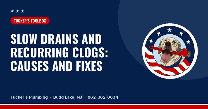 Tucker's Toolbox: Slow Drains and Recurring Clogs: Causes and Fixes