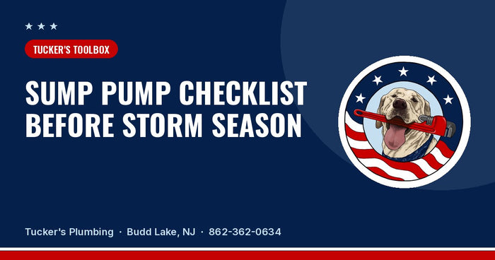 Tucker's Toolbox: Sump Pump Checklist Before Storm Season