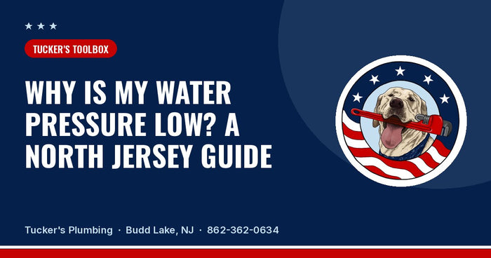 Tucker's Toolbox: Why Is My Water Pressure Low? A North Jersey Guide