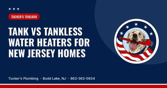 Tucker's Toolbox: Tank vs Tankless Water Heaters for New Jersey Homes